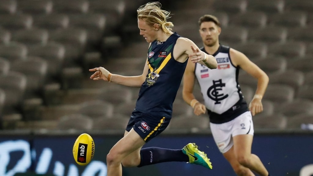 Port Adelaide selected Sam Hayes with pick 47
