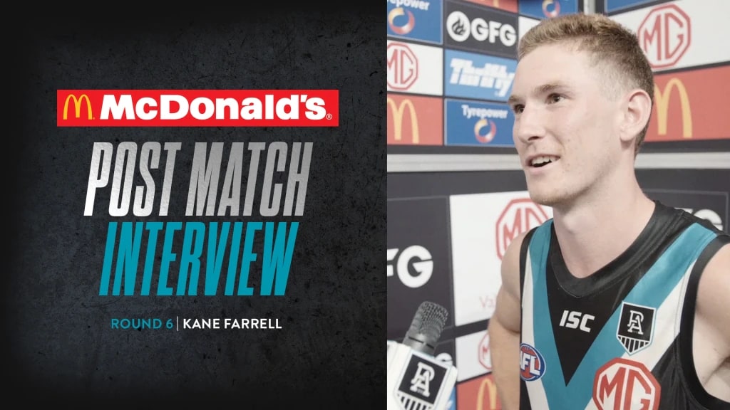 Macca S Post Match Interview Kane Farrell Ptv