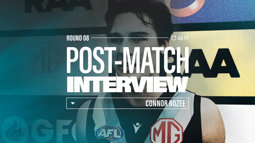 Post-match interview: Connor Rozee | PTV