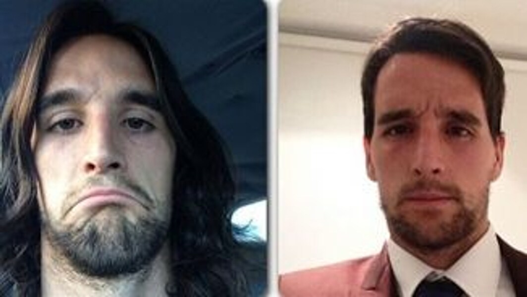 Mitchell loses his locks