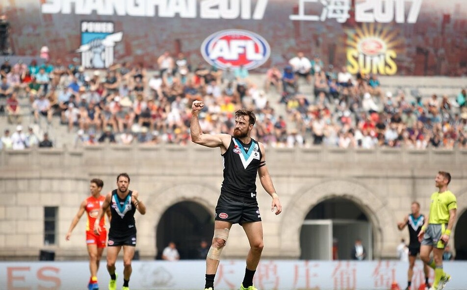 Port Adelaide Welcomes Shanghai 2018 Game Announcement