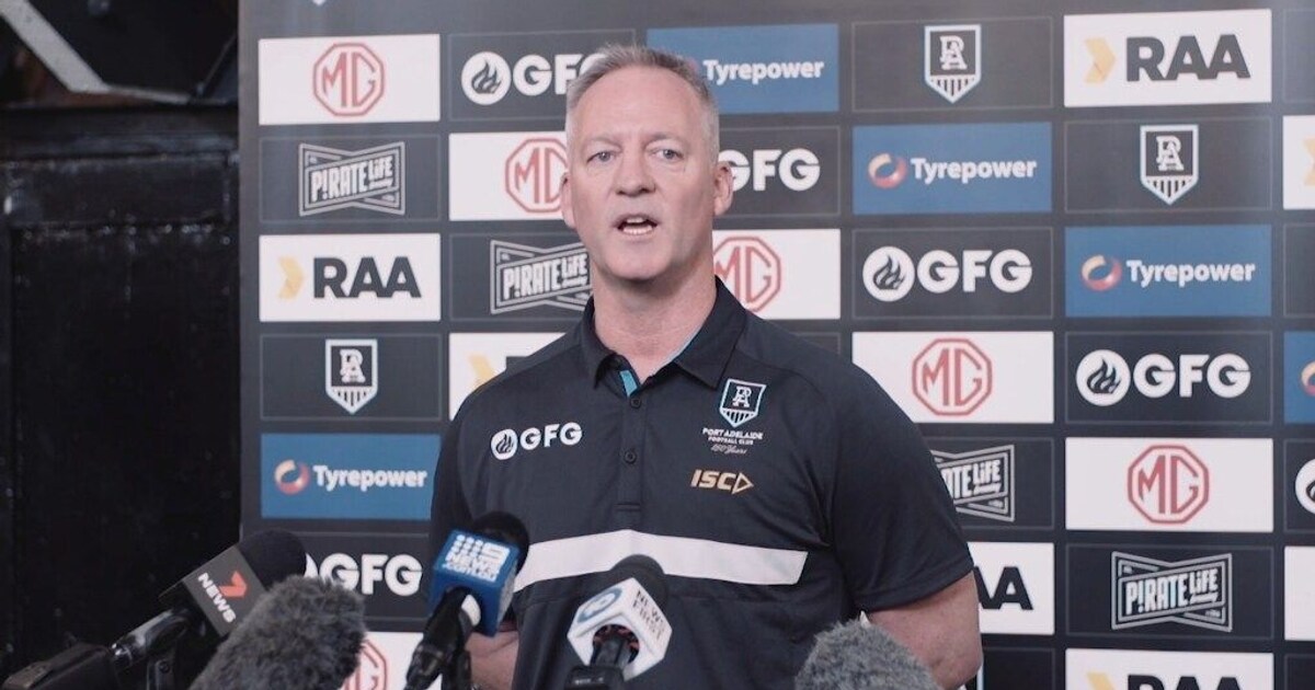 Matthew Richardson press conference 12 October 2020 PTV