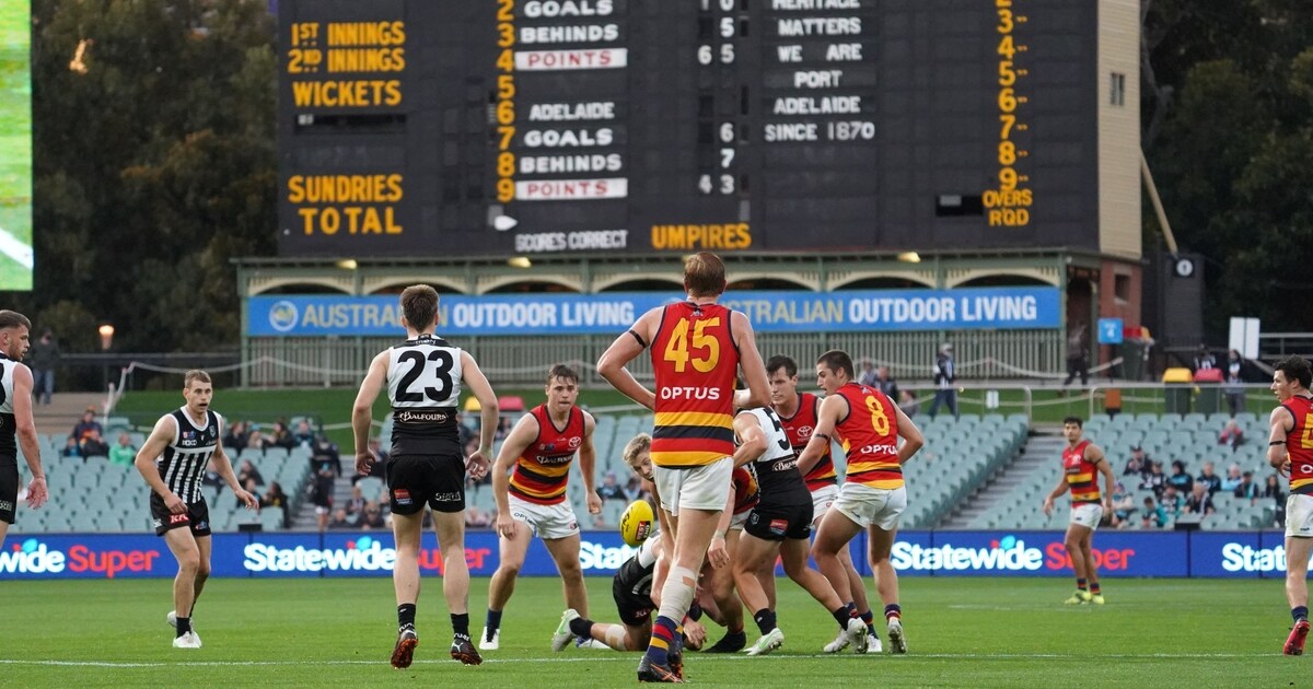 SANFL Showdown to be played before empty Adelaide Oval