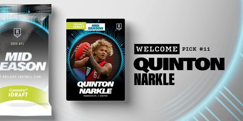 Port Adelaide picks up Quinton Narkle in mid-season draft - Vimarsana News