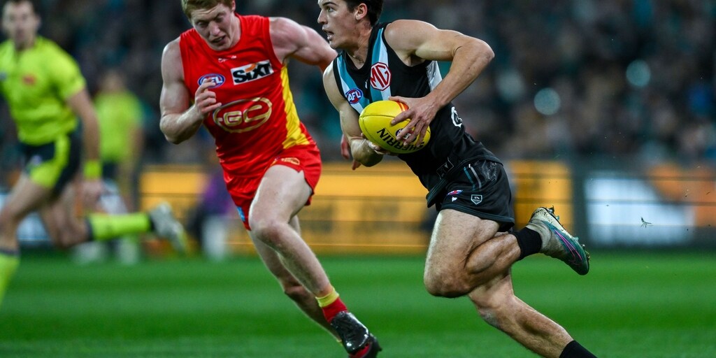 Connor Rozee receives Round 17 MG MVP - Vimarsana News