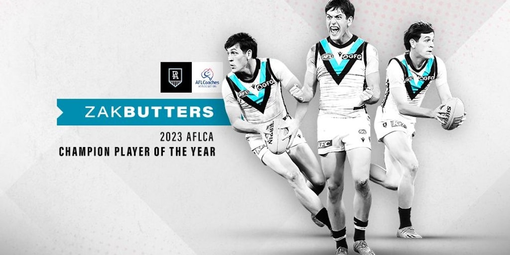Butters named AFL Coaches' Association AFL Champion Player of the Year - Vimarsana News