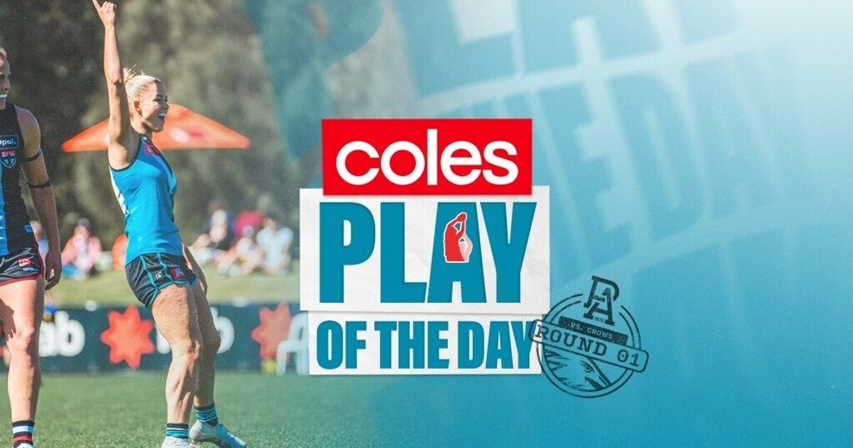 Coles Play of the Day R3 Power duo team up for opening goal PTV