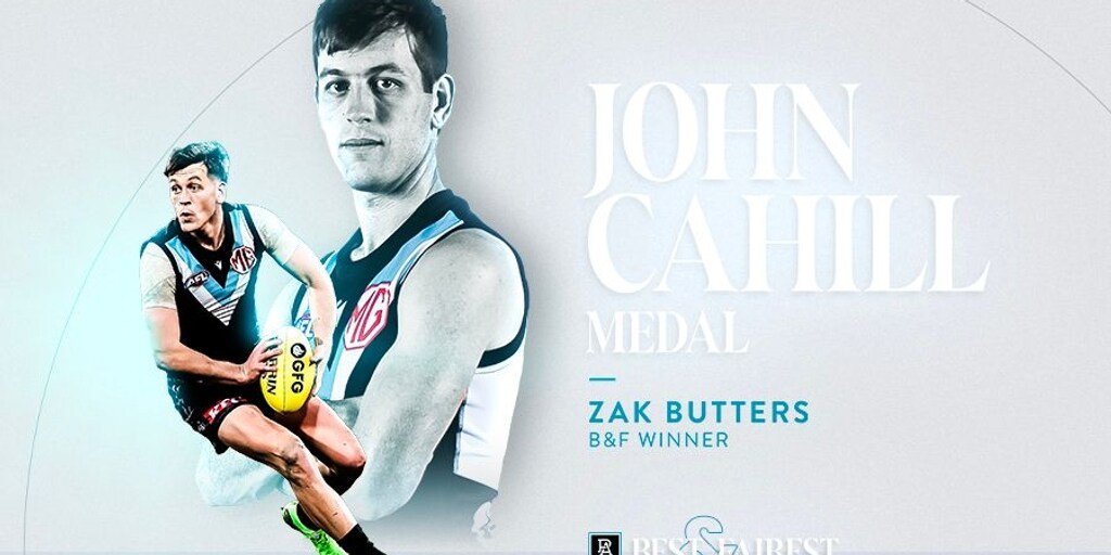 Butters takes out first John Cahill Medal - Vimarsana News