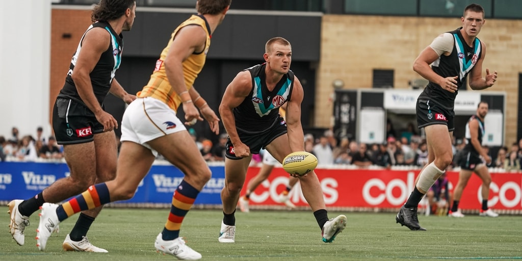 Port Adelaide come out on top in tight pre-season contest - Vimarsana News