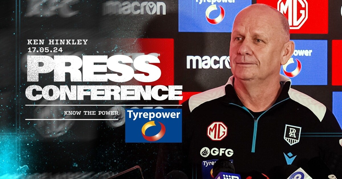 Ken Hinkley press conference 17 May PTV