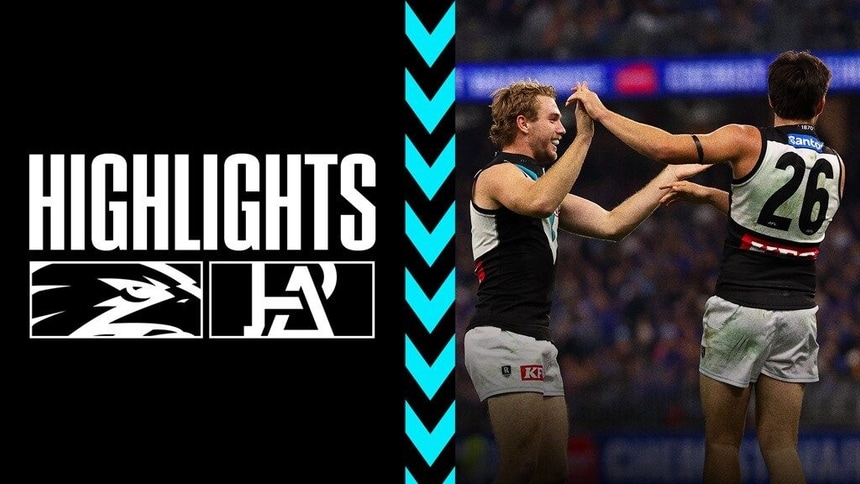 Highlights: West Coast vs Port Adelaide